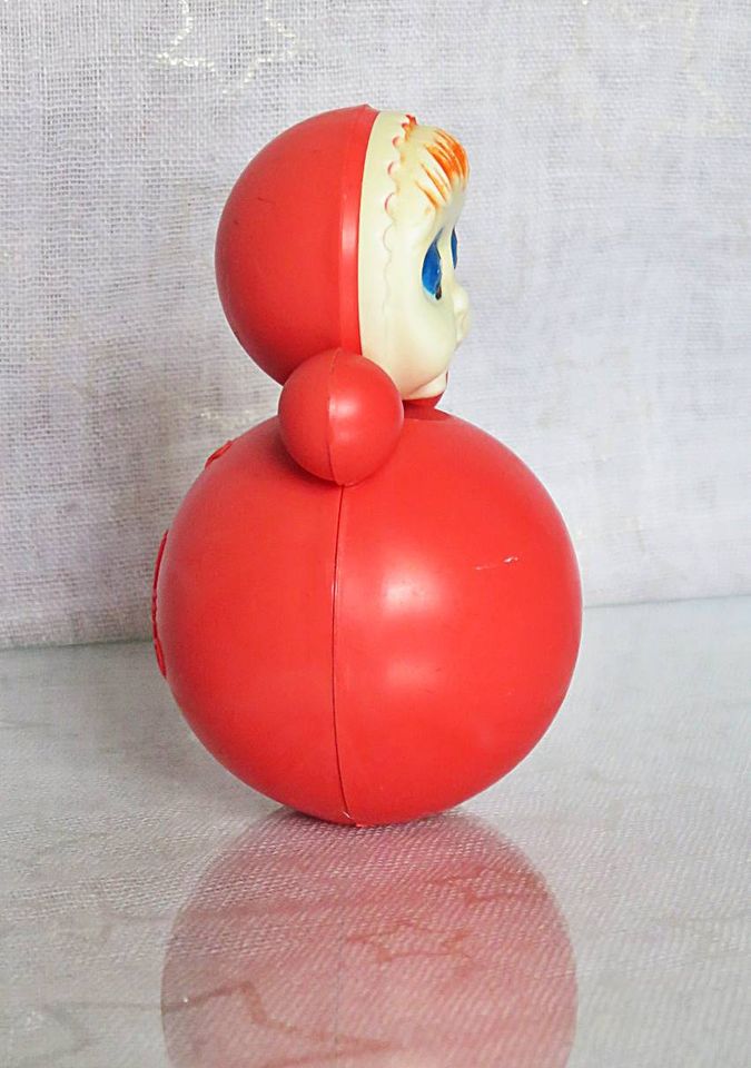 vintage original UdSSR kleine Roly- Poly Puppe Stehauf Püppchen in Hannover