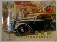 DKW Autounion Oldtimer, Hochwertig geprägtes Retro Werbeschild Bayern - Senden Vorschau
