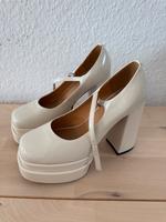 Weiße Brautschuhe extra hoch 12cm Berlin - Pankow Vorschau