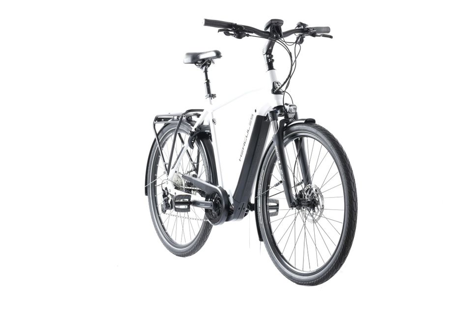 Hercules Futura Sport I-10 - 2022 - 57 cm | nur 665 km | Bosch Performance Line CX (85 Nm) 625 Wh | UVP 3.399 € | 1 Jahr Garantie | E Bike Trekking in Ottobrunn