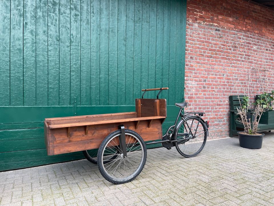 Coffee Bike Food Bike Bakfiets Marktstand Messe Verkaufsstand in Mönchengladbach