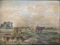 Gemälde Landschaft signiert A. Staudt 1923 Bonn - Tannenbusch Vorschau