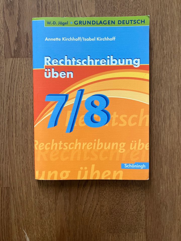 Schöningh Rechtschreibung üben 7/8 in Berlin