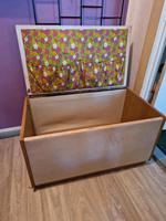 Wäschebox Sitztruhe Wäschetruhe DDR Ostalgie Retro 80x45x45cm Sachsen-Anhalt - Magdeburg Vorschau