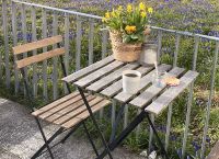 Gartenmöbel: Tisch und 2 Stühle Baden-Württemberg - Ostfildern Vorschau