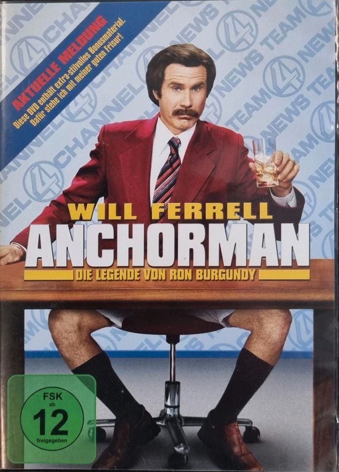 Anchorman - Die Legende von Ron Burgundy DVD in Giebelstadt