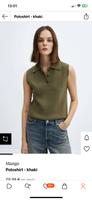 Mango veste/poloshirt ärmellos grün wolle Berlin - Reinickendorf Vorschau