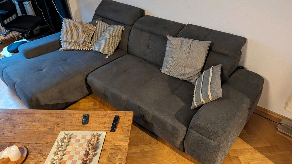 CAVADORE Schlafsofa Mistrel mit Longchair XL links / Große Eck-Co in Mannheim