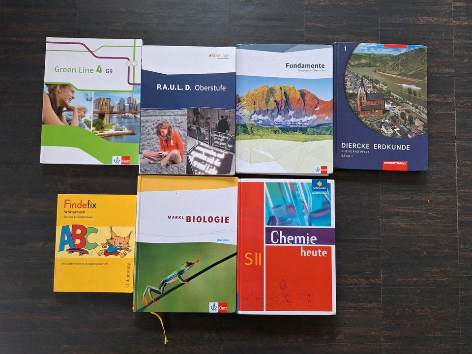 Diverse Schulbücher in Kirchen (Sieg)