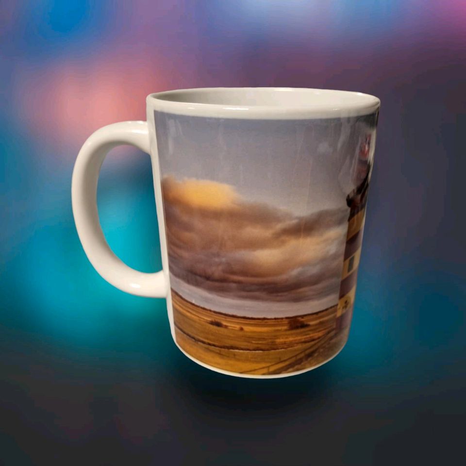 Neue Tasse mit Sublimationsdruck.. in Wirdum