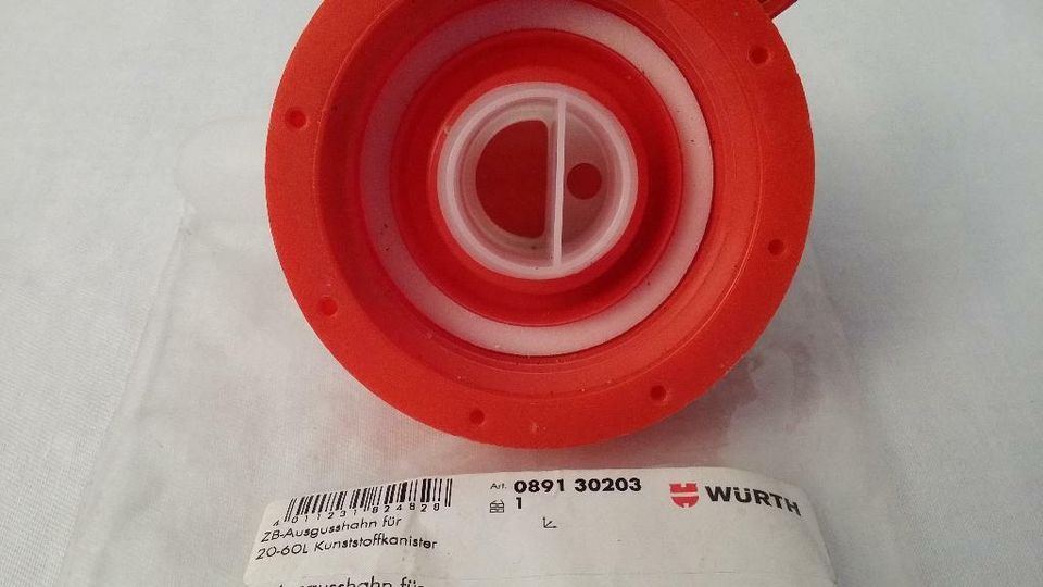 Würth - Ausgusshahn DIN 60 - für 20 - 60 Liter Kanister - NEU in Hanau