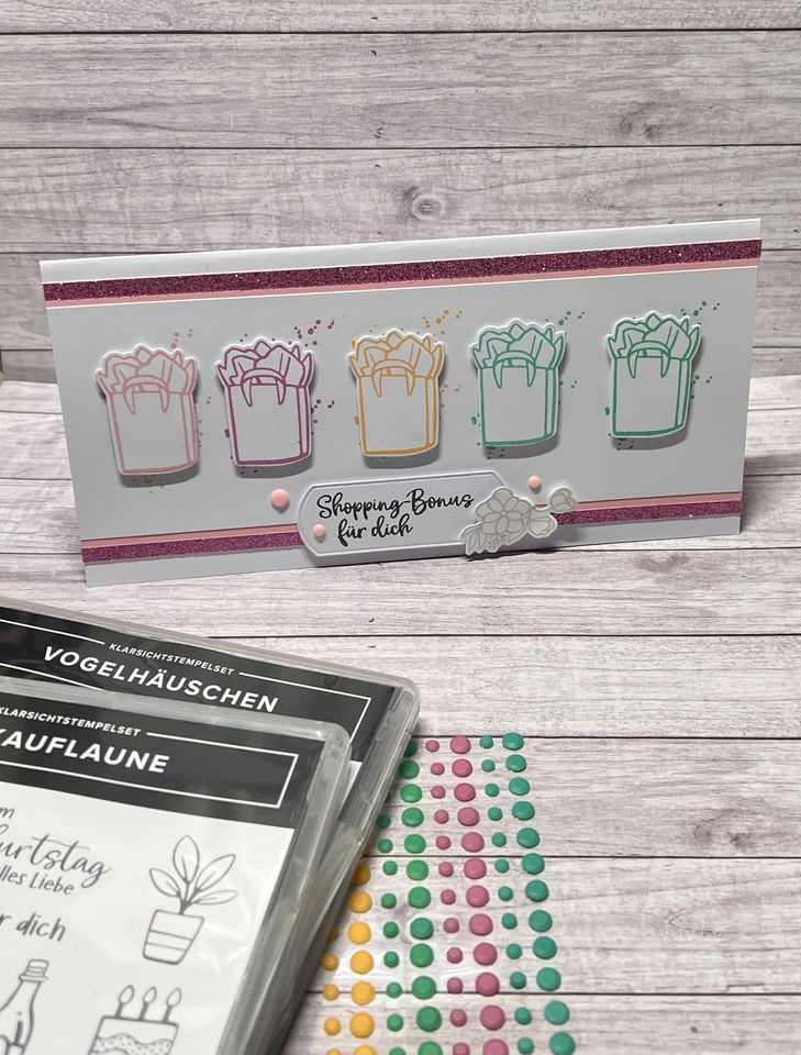 Karte zum Geburtstag… Shopping-Bonus Gutschein Stampin‘ Up / 6,50 in Lüdinghausen