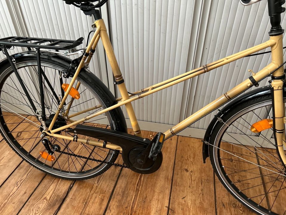 Damen Cityrad Halbrenner Musashi-Bamboo 28“ kompl. neu aufgebaut in Berlin