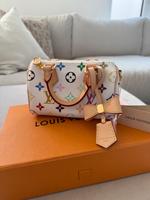 LV x Murakami Nano Speedy Multicolor Weiß Hessen - Langen (Hessen) Vorschau