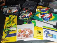 Ayrton Senna 3 Modellautos + Briefmarke + extras Collection 1:43 Baden-Württemberg - Bönnigheim Vorschau