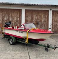 DDR/Oldtimer/Sport-/Motorboot/+Trailer/40PS/2T/Mercury/1970/1Hand Leipzig - Sellerhausen-Stünz Vorschau