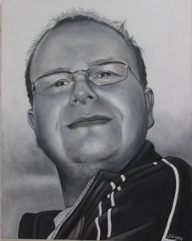 **Portrait handgemalt****Portrait handgemalt**** in Passau