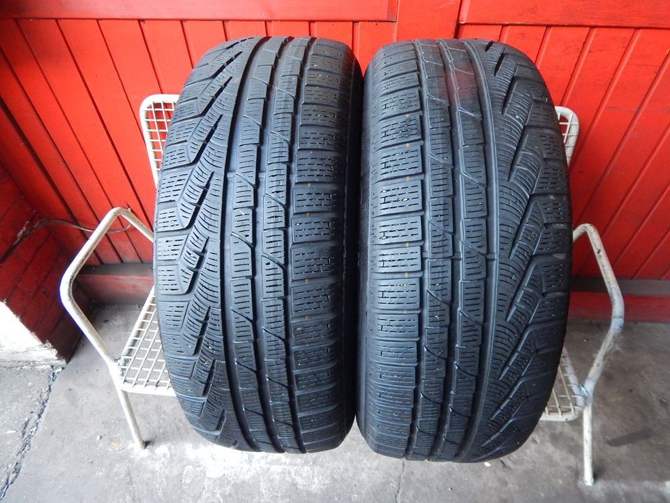 2 x winterreifen 225 55 R17  97H Pirelli 6 mm DOT 2014 in Dortmund