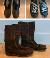 verschiedene Schuhe Gr. 40 Freizeitschuh Stiefel Hausschuhe Sneak Nordrhein-Westfalen - Hückelhoven Vorschau