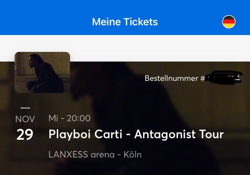 Playboi Carti 2x Tickets Köln in Freystadt