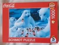 Schmidt Puzzle Coca Cola Polarbären 1000 Teile Nordrhein-Westfalen - Merzenich Vorschau