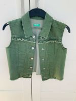 Neue Jeans Weste von Benetton Gr. 160 Köln - Köln Dellbrück Vorschau