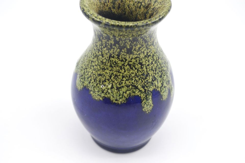 WGP ES Keramik 611 / 10 Vase 1960s Hans Kraemer Design Fat-Lava in Melbeck