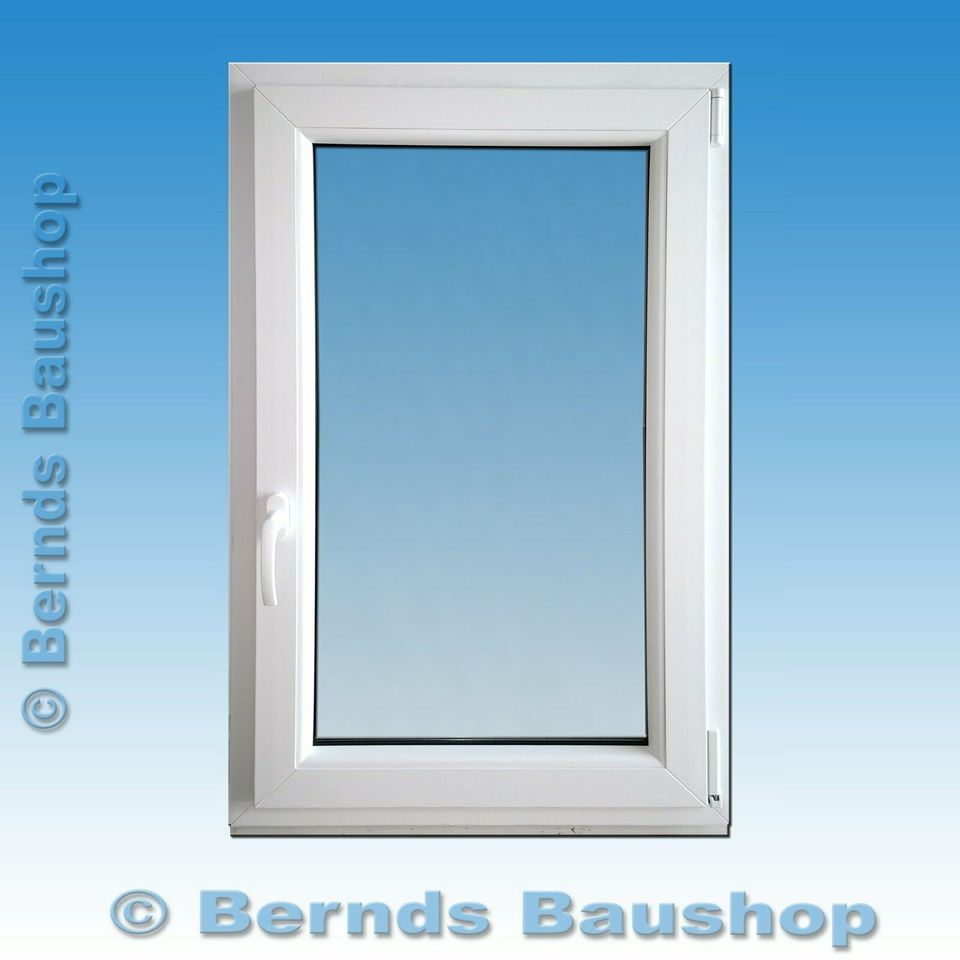 Fenster weiß 80 x 120 neu Wohnraum Lagergröße in Perleberg