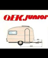 ✅QEK Junior Wohnwagen HP500 83.2 Aufstelldach Zelt gebremst Quek Sachsen - Riesa Vorschau