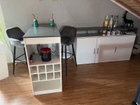 Wunderschöne Bar mit Sideboard und 2 Samthocker Bayern - Kaufering Vorschau