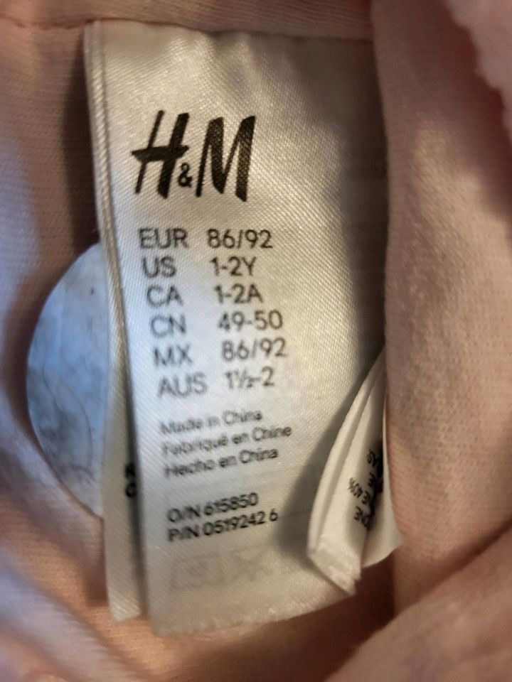 Mütze H&M Gr. 86/92 in Neupotz