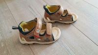 Sandale Sandalette Größe 21 braun mit Klett Sommerschuhe Berlin - Treptow Vorschau