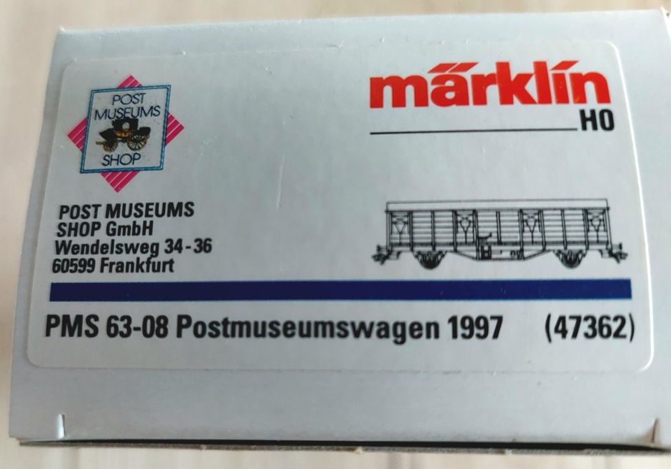 Märklin 47362 - Postmuseumswagen 1997 in Ebern