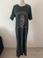 Kleid Maxi grau totenkopf 1999 neu T-Shirtkleid 40 neu asos Brandenburg - Schönefeld Vorschau