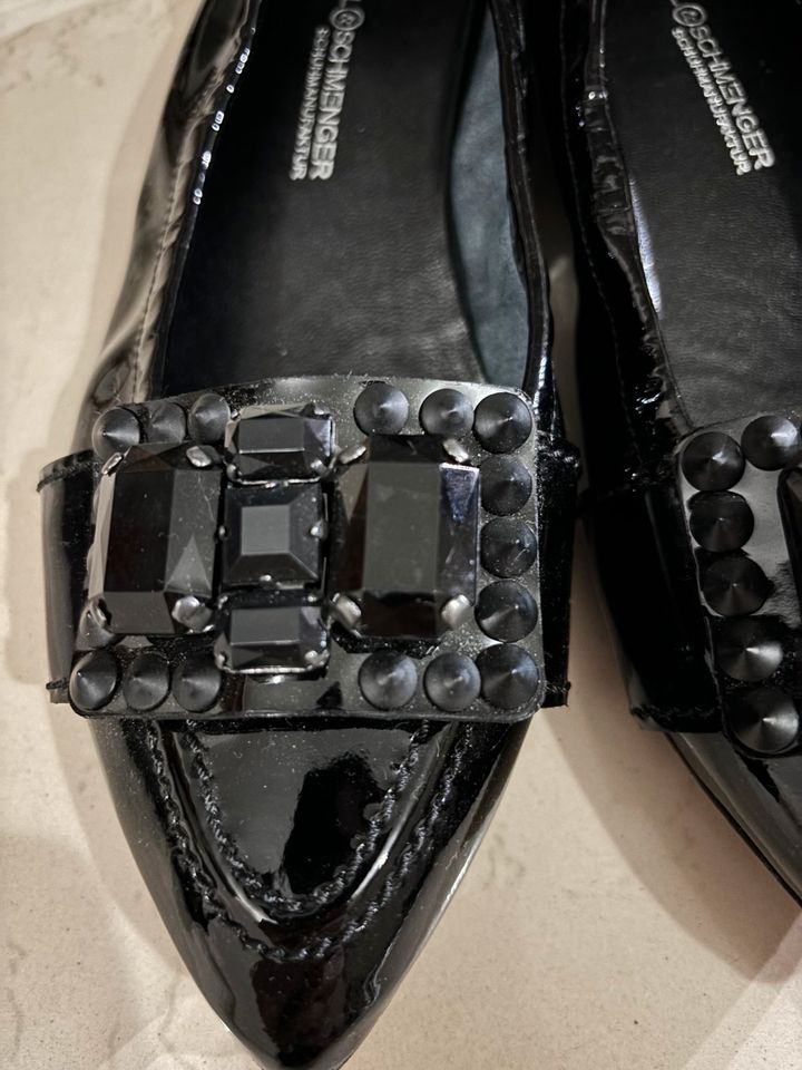 Kennel und Schmenger Damen Schuhe Ballerina Größe 37  schwarz in Schwäbisch Gmünd