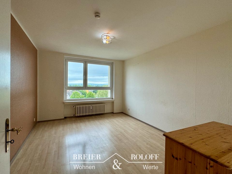 Wohnen über den Dächern Mindens: 3 Zimmer-Wohnung mit Balkon in Minden