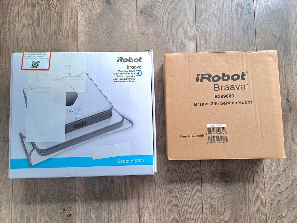 iRobot Braava 390t Wisch-Roboter m. Cube OVP in Eschwege