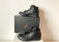 Nike Air Jordan 1 Mid black Noir schwarz Sneaker Turnschuh 40,5 Bayern - Ustersbach Vorschau