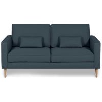 2-Sitzer Sofa Austin in Anthrazit, Flachgewebe Firenza Niedersachsen - Wolfsburg Vorschau