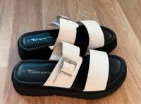 TAMARIS Damen Pantolette Leder Nordrhein-Westfalen - Geldern Vorschau