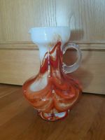 Murano Muranoglas Vase weiß rot orange 26 cm *TOP* Bayern - Pförring Vorschau