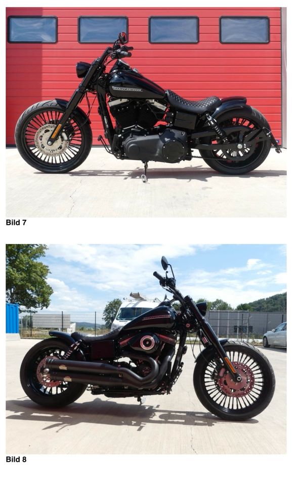 Harley Davidson Dyna Fat Bob in Bad Breisig 