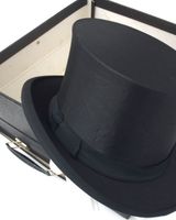 Zylinder Chapeau Claque Vintage Hochzeit Zaubern Reiten Seide Schleswig-Holstein - Hohenlockstedt Vorschau