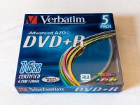 Verbatim DVD-R Rohlinge, bunt (5 Stk.), OVP Nordrhein-Westfalen - Herne Vorschau