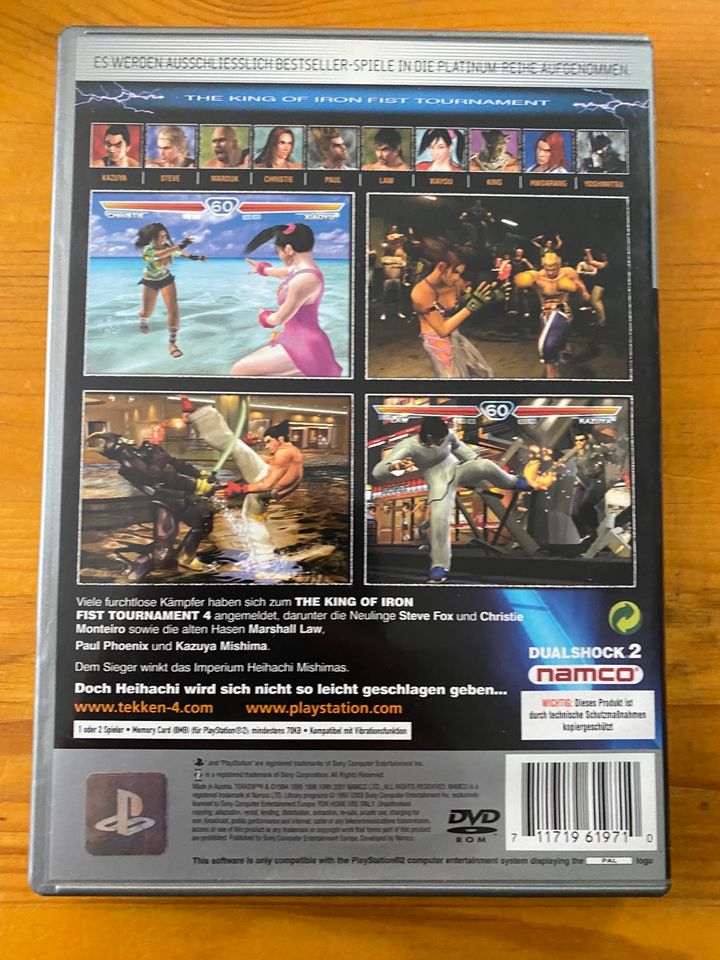 PS2 - Tekken 4, Namco in Bochum