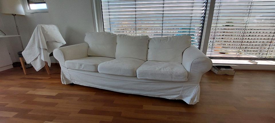 Ektorp IKEA 3er Sofa weiß - neuwertig in Freiburg im Breisgau