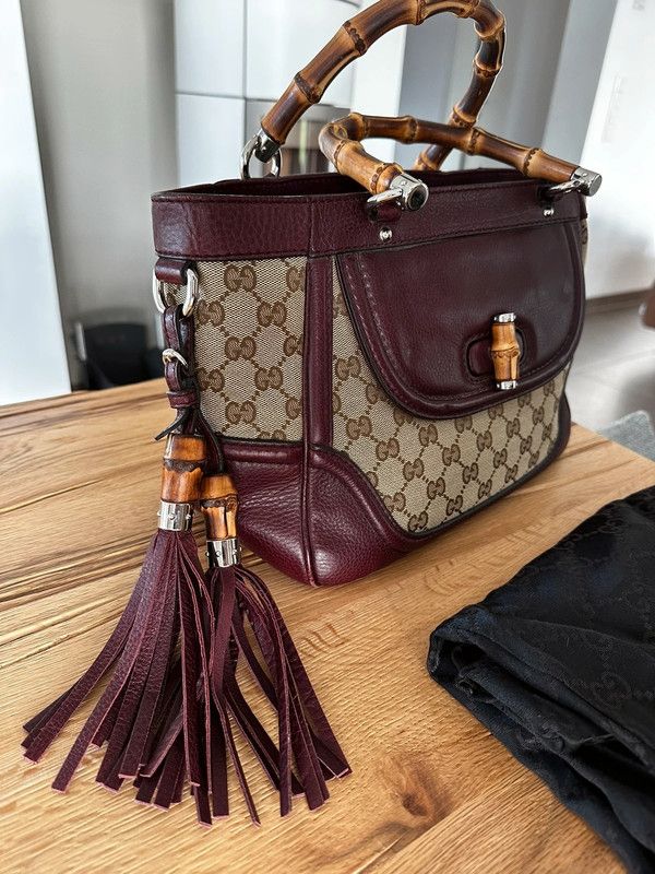 Gucci Bamboo GG Canvas und Leder in Herford