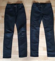 Mädchen Jeans schwarz Gr. 152 Sachsen-Anhalt - Uhrsleben Vorschau