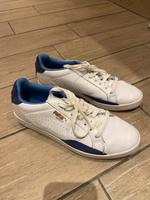 PUMA Damen Match Schuh Sneaker Turnschuh weißblau Lübeck - Travemünde Vorschau