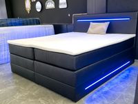 Boxspringbett 180x200 Kunstleder Bettkasten LED Topper Neu Nordrhein-Westfalen - Oberhausen Vorschau